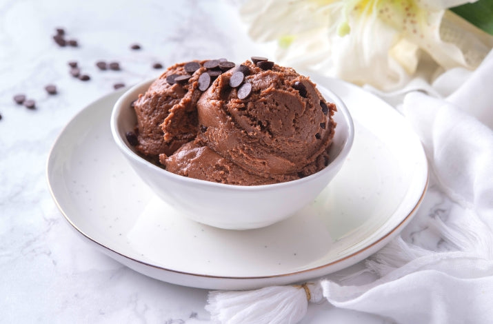 Chocolate Peanut Butter Protein Cookie Dough