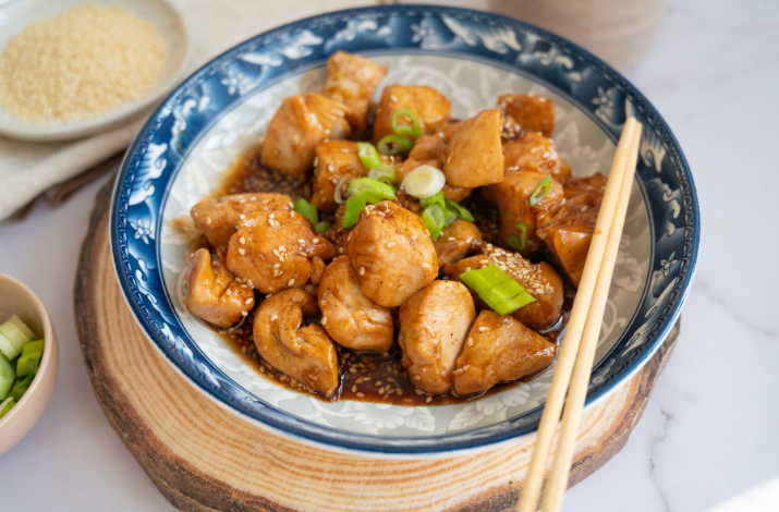 Glazed Sesame Chicken