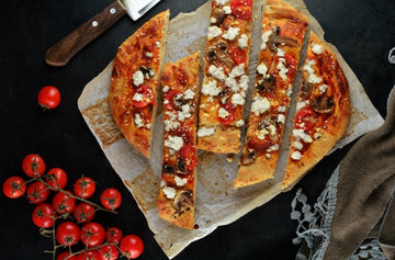 Low-Carb Pita Bread Pizza