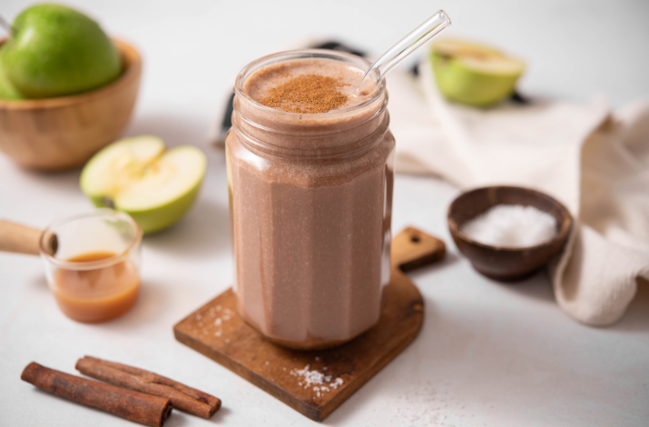 Chocolate Caramel Apple Shake