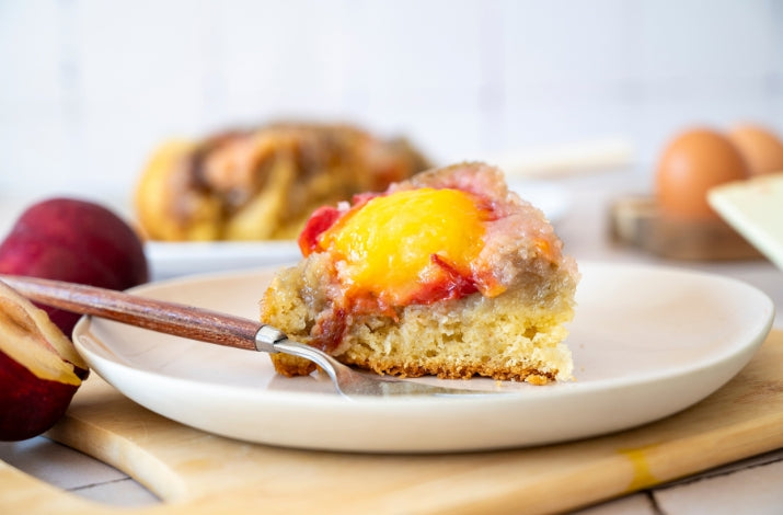 Upside-Down Plum Cake
