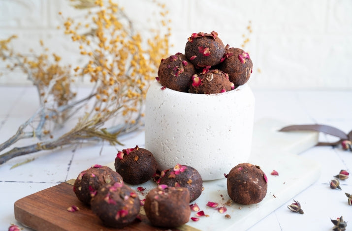 Rose Chocolate Truffles